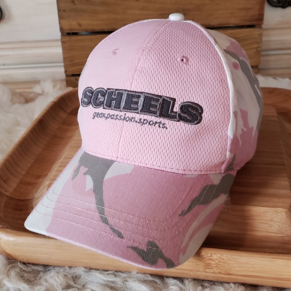 Scheels Pink & Gray Hat